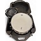 Used Pearl 14in Taiwan Steel Shell Band Snare Drum with Hard Case and Mute Chrome Drum