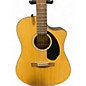 Used Fender CD60SCE Dreadnought Natural Acoustic Electric Guitar