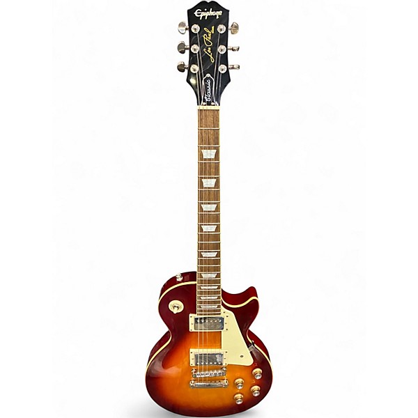 Used Epiphone Les Paul Classic 2 Color Sunburst Solid Body Electric Guitar