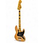 Used Squier Classic Vibe 70s Jazz Bass Natural Electric Bass Guitar thumbnail
