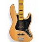 Used Squier Classic Vibe 70s Jazz Bass Natural Electric Bass Guitar