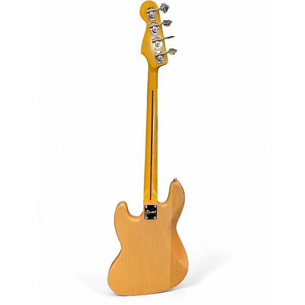 Used Squier Classic Vibe 70s Jazz Bass Natural Electric Bass Guitar