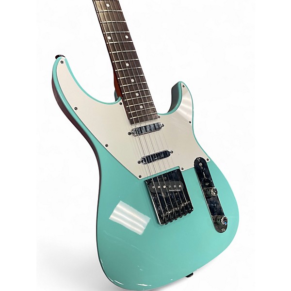 Used Samick JTR Design MR10 Marie Seafoam Green Solid Body Electric Guitar