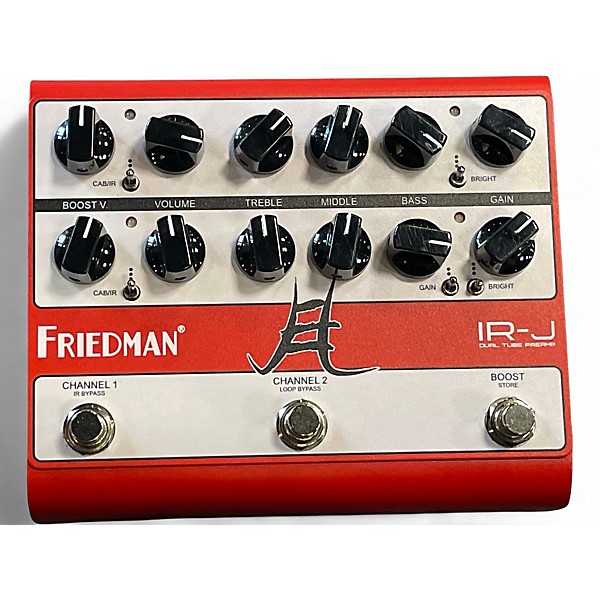 Used Friedman IR-J Jake E Lee Dual Tube Preamp Effect Processor