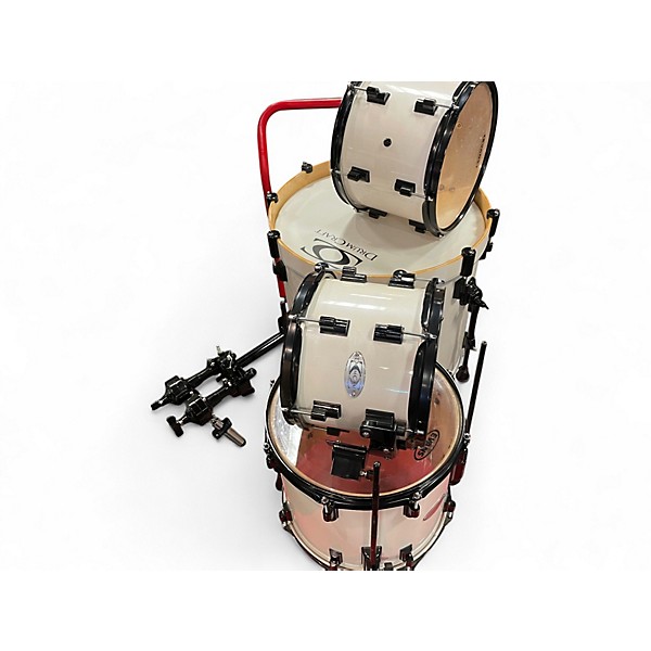 Used Drum Craft 4 Piece Series 6 Alpine White Drum Kit