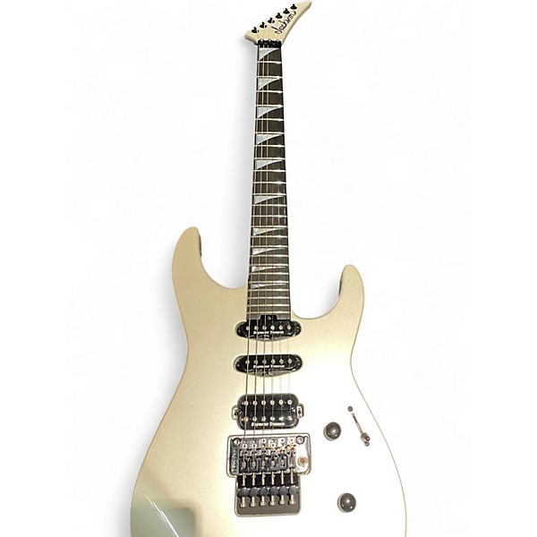 Used Jackson Soloist SL3 Pearl White Solid Body Electric Guitar