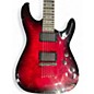 Used Schecter Guitar Research Demon 6 Crimson Red Burst Solid Body Electric Guitar