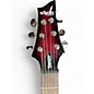 Used Schecter Guitar Research Demon 6 Crimson Red Burst Solid Body Electric Guitar