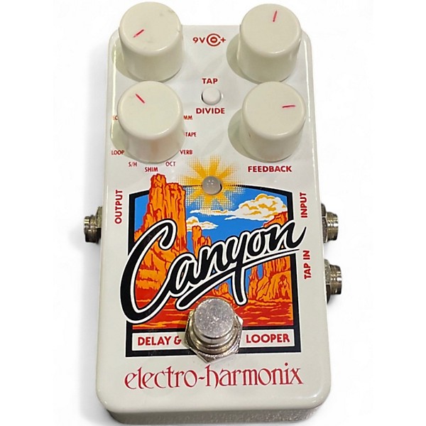 Used Electro-Harmonix Canyon Delay and Looper Effect Pedal