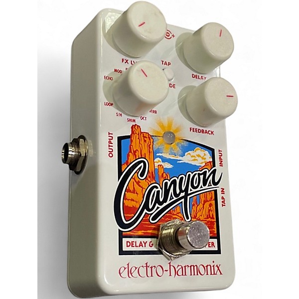 Used Electro-Harmonix Canyon Delay and Looper Effect Pedal