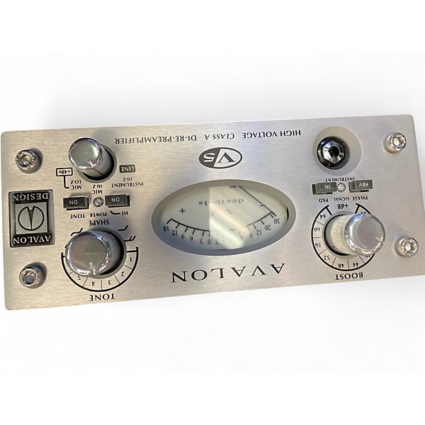 Used Avalon V5 Pure Class A Mono Channel Strip