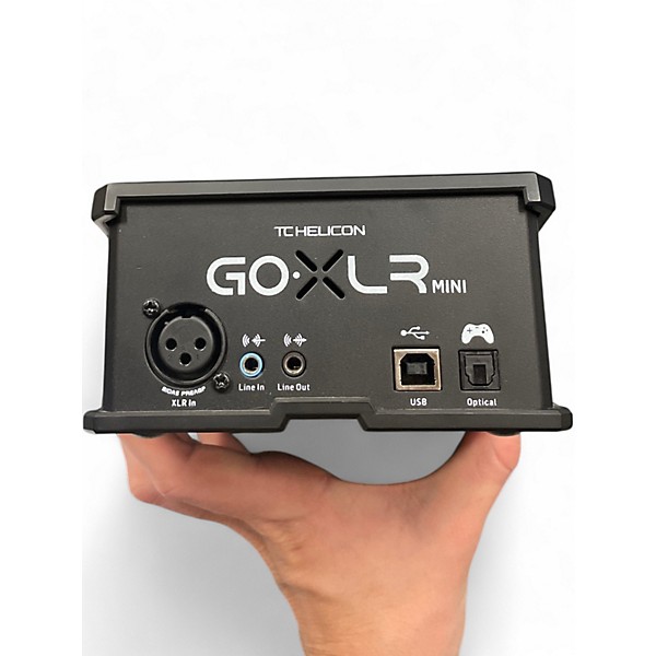 Used TC Helicon GO XLR MINI Audio Interface