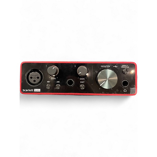 Used Focusrite Scarlett Solo Gen 3 Audio Interface