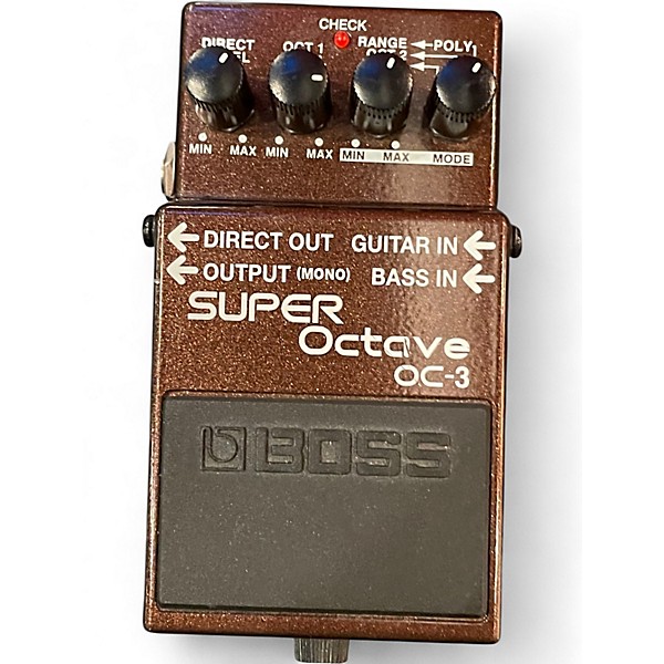 Used BOSS OC3 Super Octave Effect Pedal