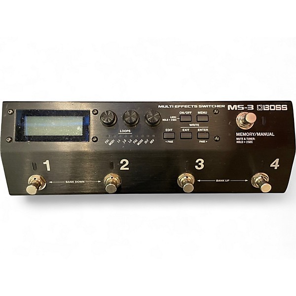 Used BOSS MS3 Multi Effects Switcher Effect Processor