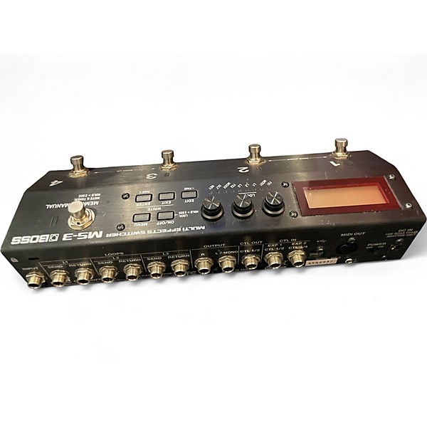 Used BOSS MS3 Multi Effects Switcher Effect Processor