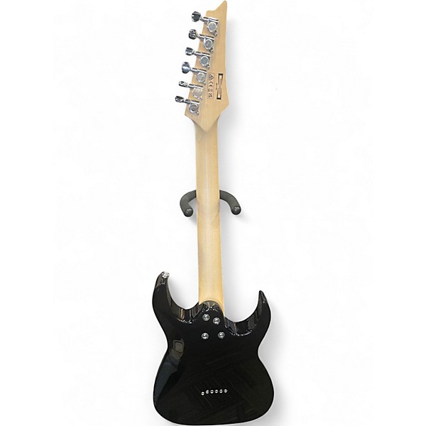 Used Ibanez GRGM21BKNL MIKRO LEFT HANDED BLACK SPARKLE Solid Body Electric Guitar