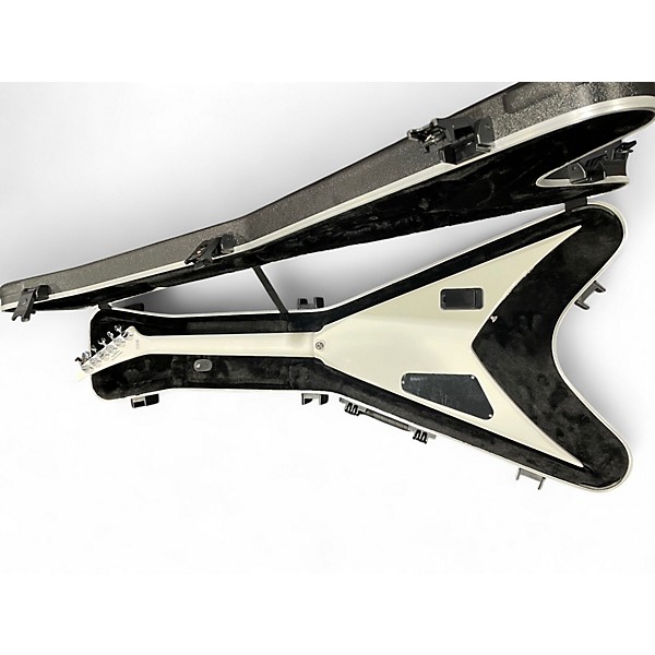 Used Jackson KVMGQ PRO KING Arctic White Solid Body Electric Guitar