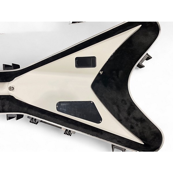 Used Jackson KVMGQ PRO KING Arctic White Solid Body Electric Guitar