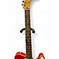 Used Squire CUSTOM ESQUIRE Red Solid Body Electric Guitar