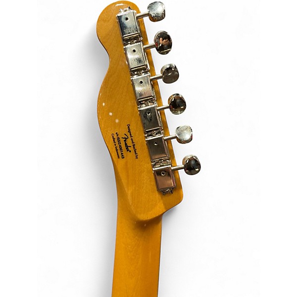 Used Squire CUSTOM ESQUIRE Red Solid Body Electric Guitar