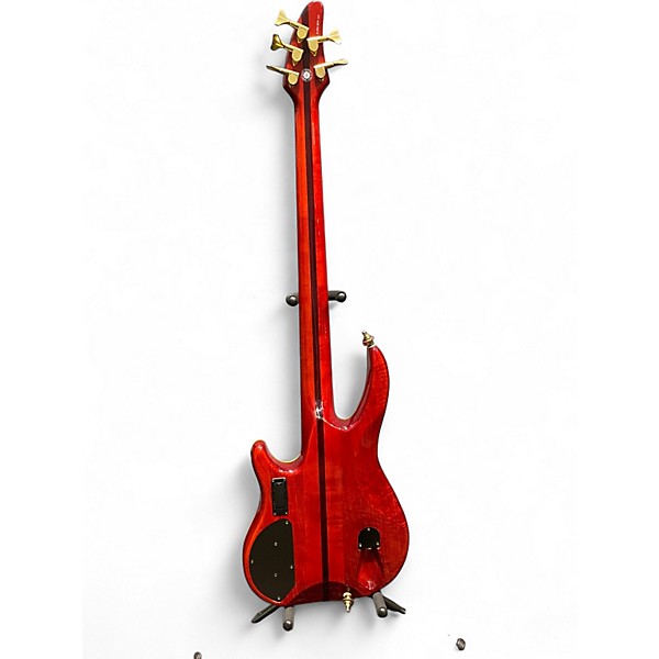 Used Brian Moore Guitars IM5 Cherry Sunburst Electric Bass Guitar