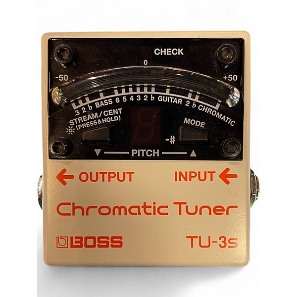 Used BOSS TU3S Tuner Pedal