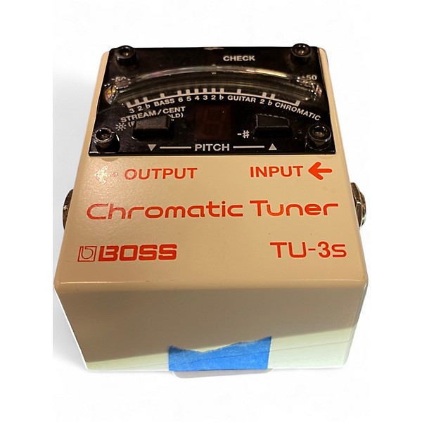Used BOSS TU3S Tuner Pedal