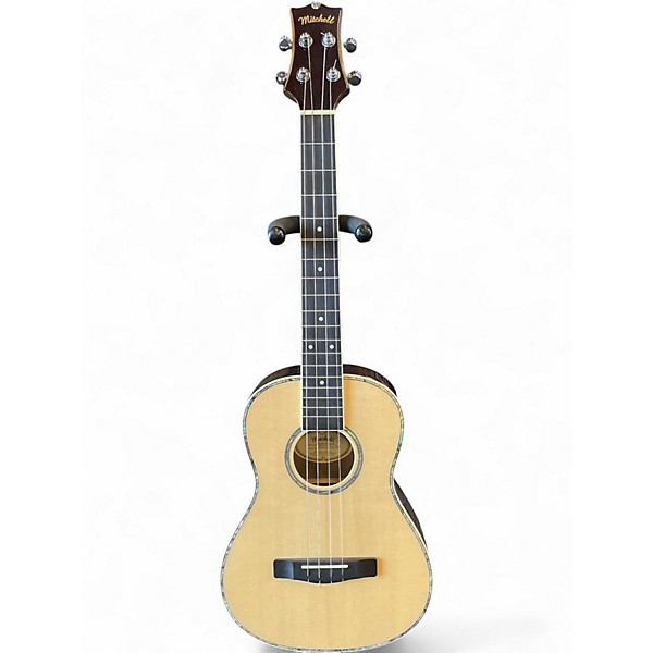 Used Mitchell MUB70S Baritone Natural Ukulele