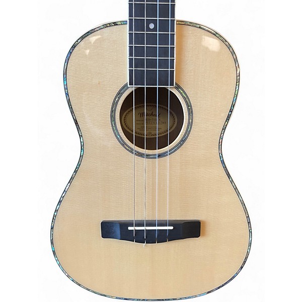 Used Mitchell MUB70S Baritone Natural Ukulele