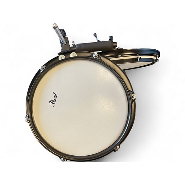 Used Pearl 2 Piece Rhythm Traveler Compact Black Drum Kit