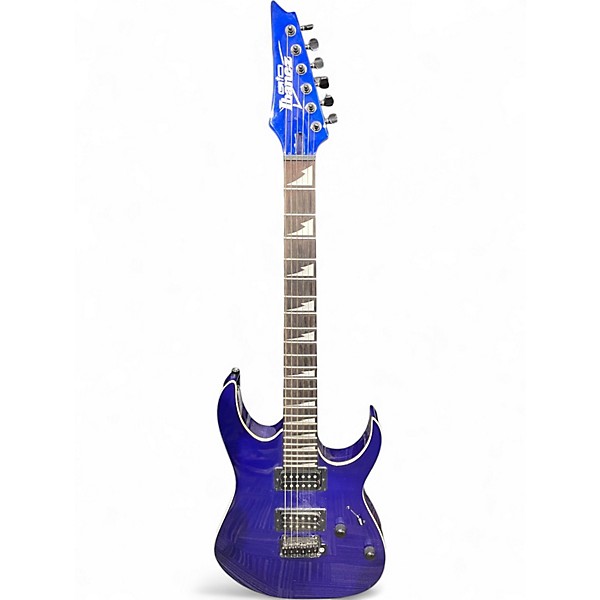 Used Ibanez GRG120EX Jewel Blue Solid Body Electric Guitar