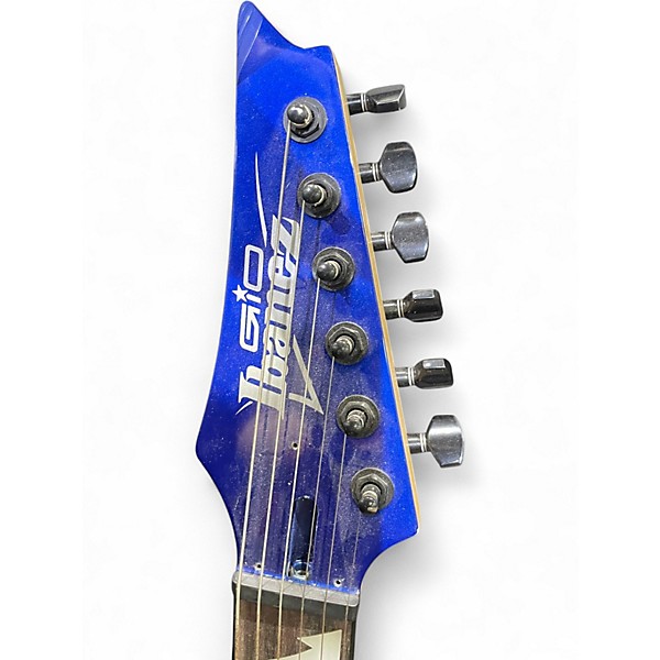 Used Ibanez GRG120EX Jewel Blue Solid Body Electric Guitar