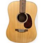 Used Martin DM Natural Acoustic Guitar