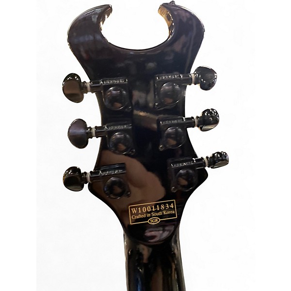 Used Schecter Guitar Research Synyster Gates Signature Custom S Black Solid Body Electric Guitar