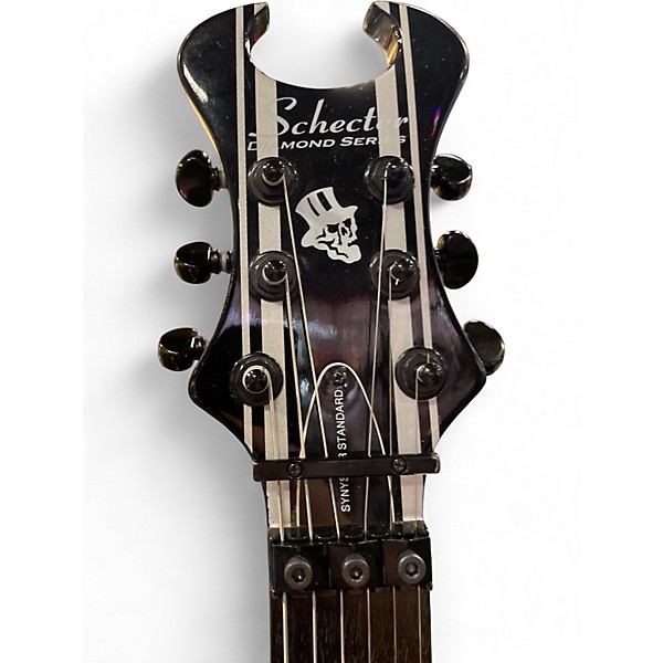 Used Schecter Guitar Research Synyster Gates Signature Custom S Black Solid Body Electric Guitar