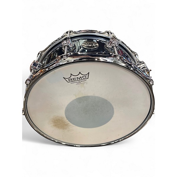 Used DW 6.5X14 Performance Series Snare - Birch METALLIC CHROME Drum