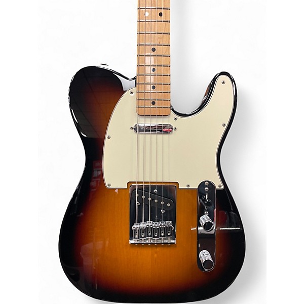 Used Fender Standard Telecaster 2 Tone Sunburst Solid Body Electric Guitar