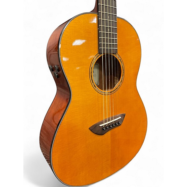 Used Yamaha CSF-TA Natural Acoustic Electric Guitar