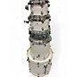 Used Ludwig 5 Piece Backbeat Elite White Drum Kit