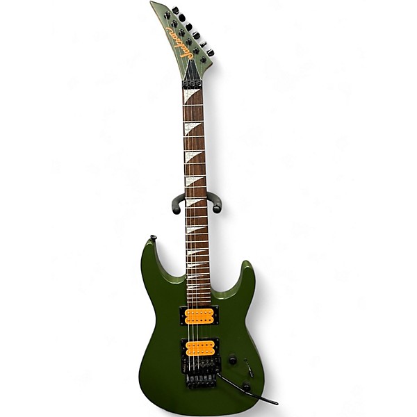 Used Jackson X series soloist Drab green Solid Body Electric Guitar