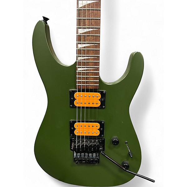 Used Jackson X series soloist Drab green Solid Body Electric Guitar