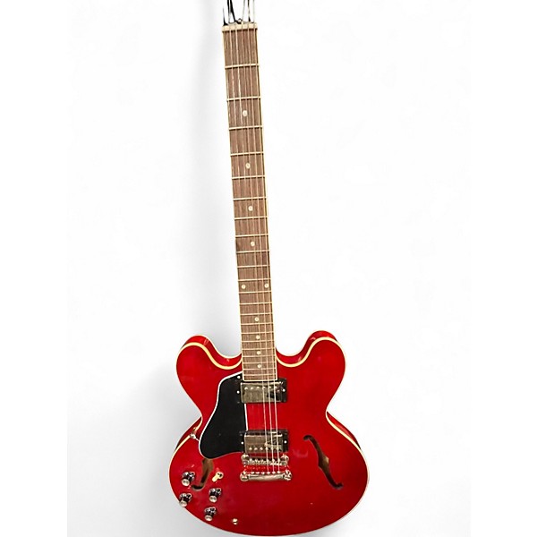 Used Gibson ES335 Cherry Hollow Body Electric Guitar
