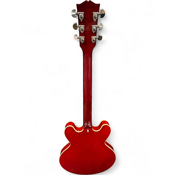 Used Gibson ES335 Cherry Hollow Body Electric Guitar