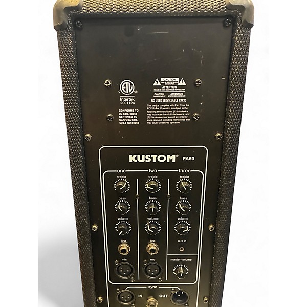 Used Kustom PA PA50 Powered Subwoofer