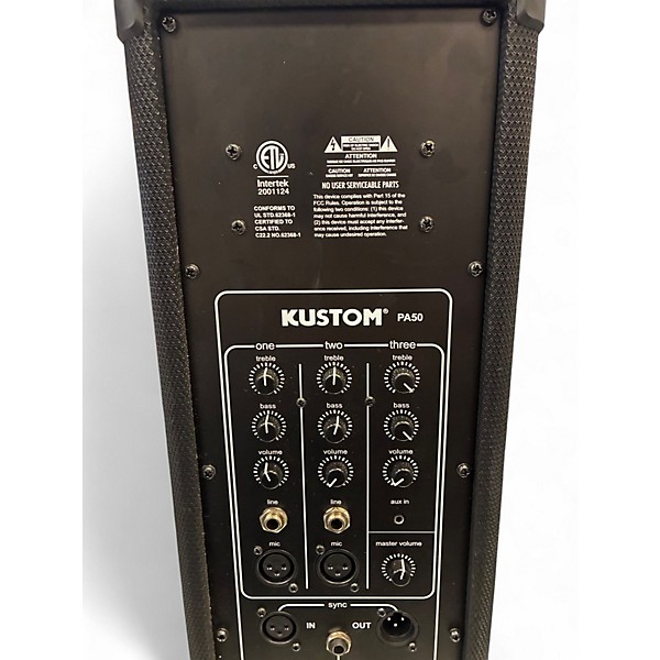Used Kustom PA PA50 Powered Subwoofer