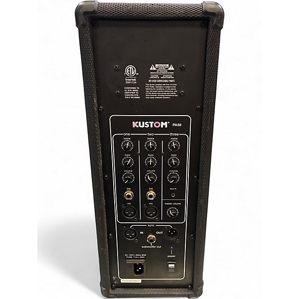 Used Kustom PA PA50 Powered Subwoofer