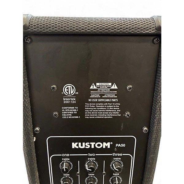 Used Kustom PA PA50 Powered Subwoofer