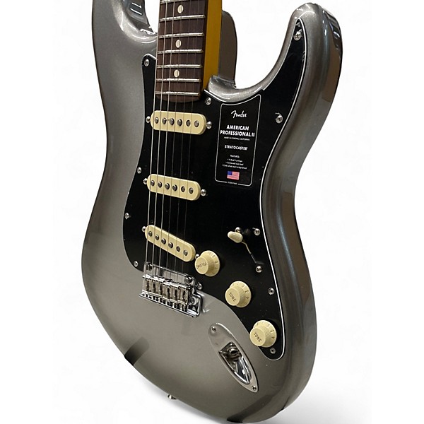 Used Fender American Professional II Stratocaster MERCURY Solid Body Electric Guitar