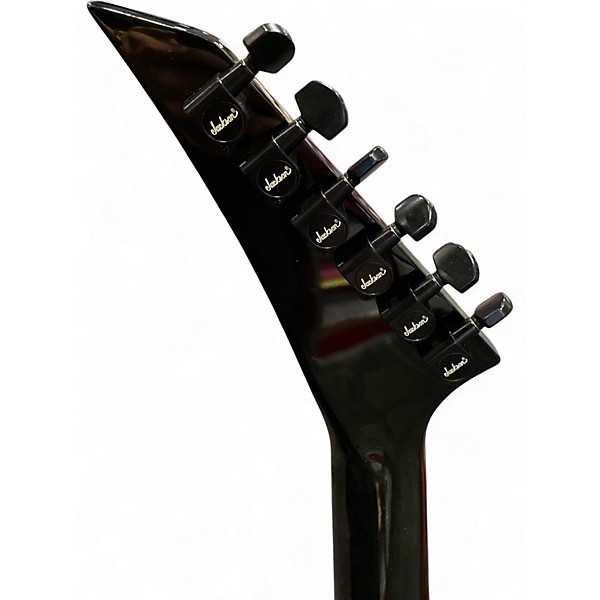 Used Jackson JS32R Dinky Floyd Rose SILVER BURST Solid Body Electric Guitar
